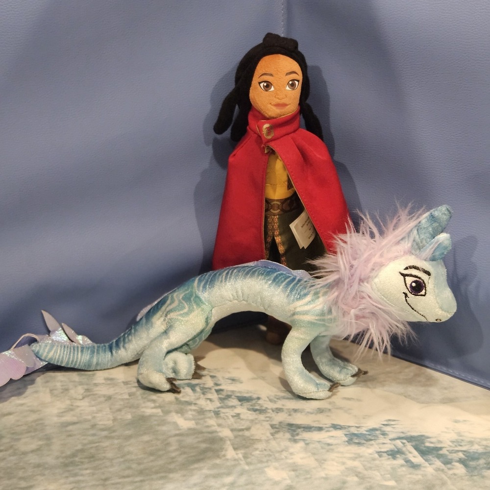Disney Raya Sisu Plush Doll Bundle Raya And The Last Dragon